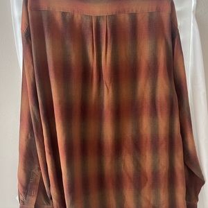 Warm Indigo Palms by Denim Company Shirt